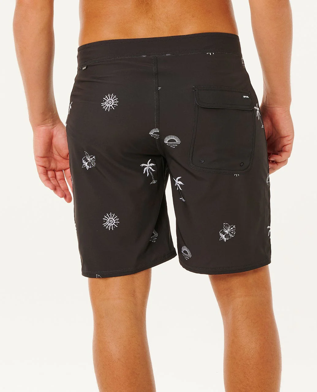 Rip Curl Men's Mirage Sessions 19" Boardshort Washed Black 0E7MBO-8264 - Image 3