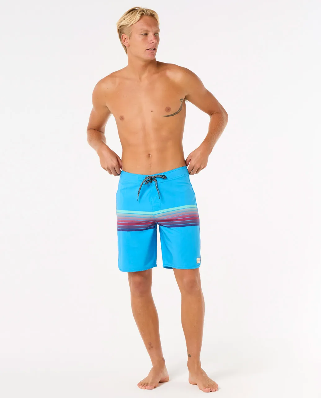 Rip Curl Men's Mirage Surf Revival 19" Boardshorts Blue Paint 0B0MBO-2216 - Image 6