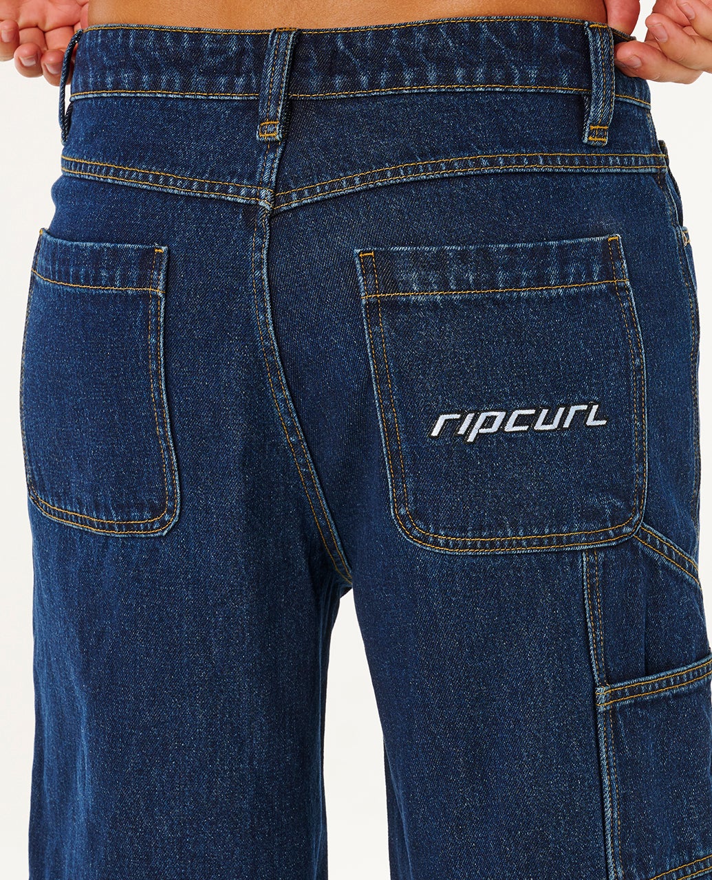 Rip Curl Men's Nu Dose 22" Denim Walkshort True Indigo 046MWS_9683 - Image 6
