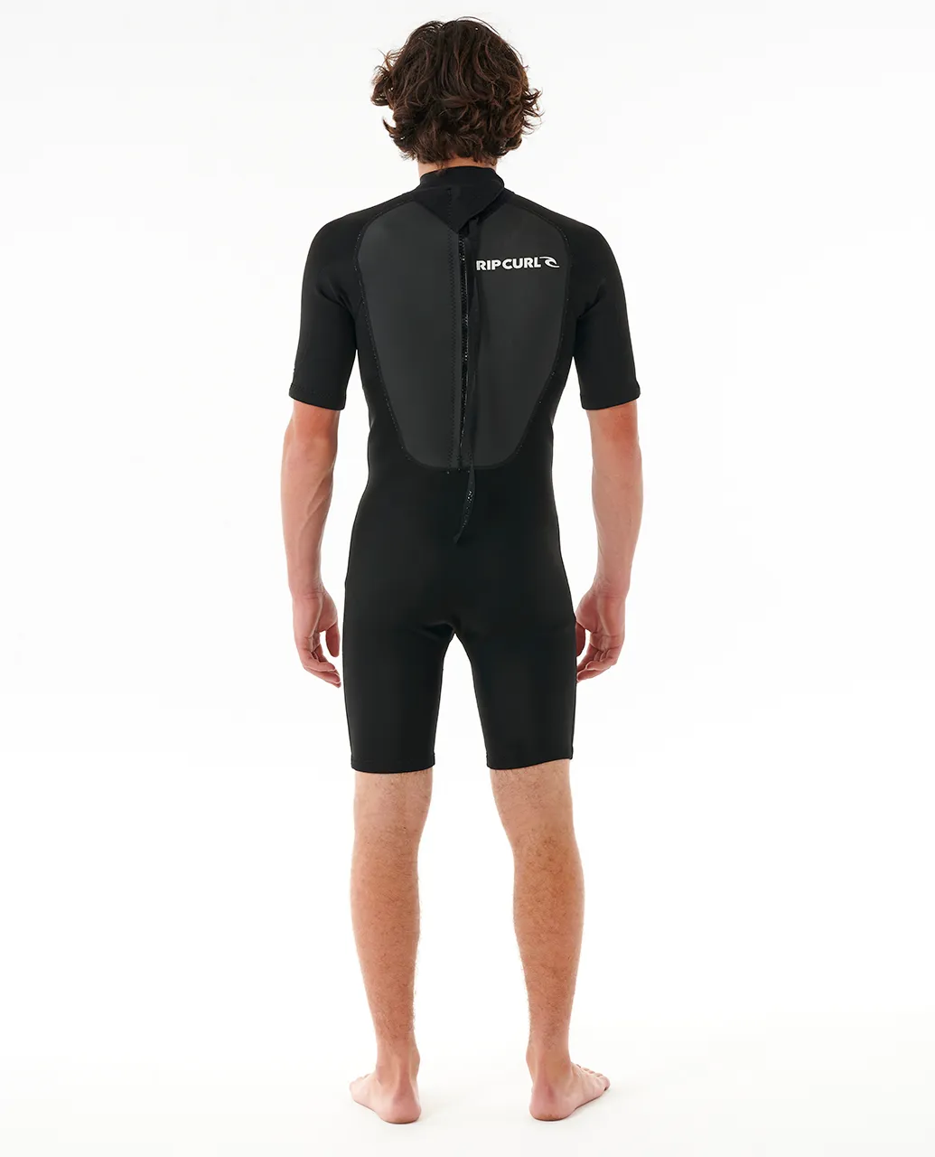 Rip Curl Men's Omega 2mm Back Zip Springsuit Black 11LMSP-0090 - Image 2