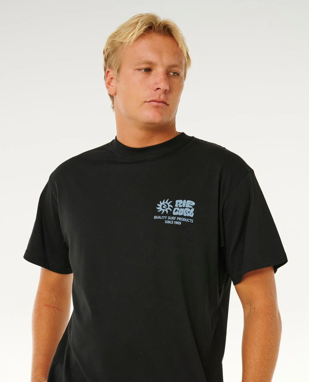 Rip Curl Men's Pacific Rinse Glass Off Tee Black 0XPMTE_0090 - Image 5