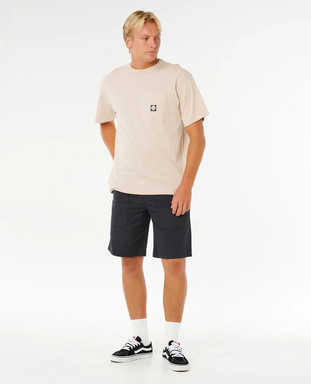 Rip Curl Men's Premium Surf Wettie T-Shirt Vintage White 105MTE_8861 - Image 3