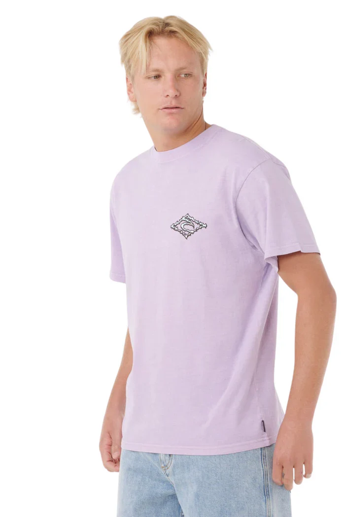 Rip Curl Men's Raw Energy Trash T-Shirt Lavender 0U5MTE-2362 - Image 4