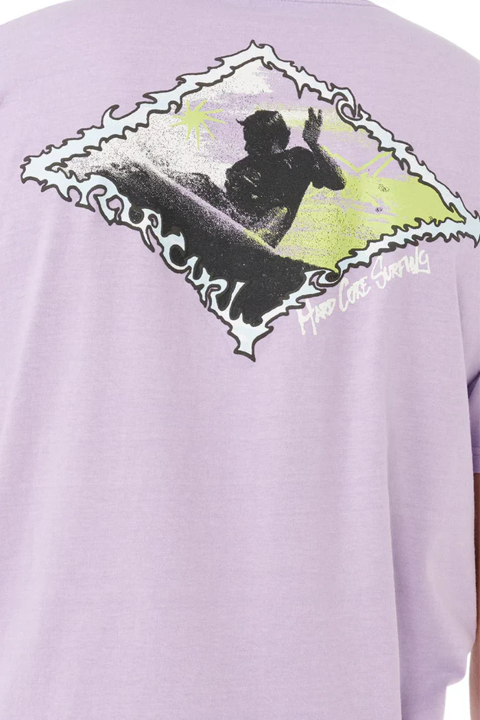 Rip Curl Men's Raw Energy Trash T-Shirt Lavender 0U5MTE-2362 - Image 5