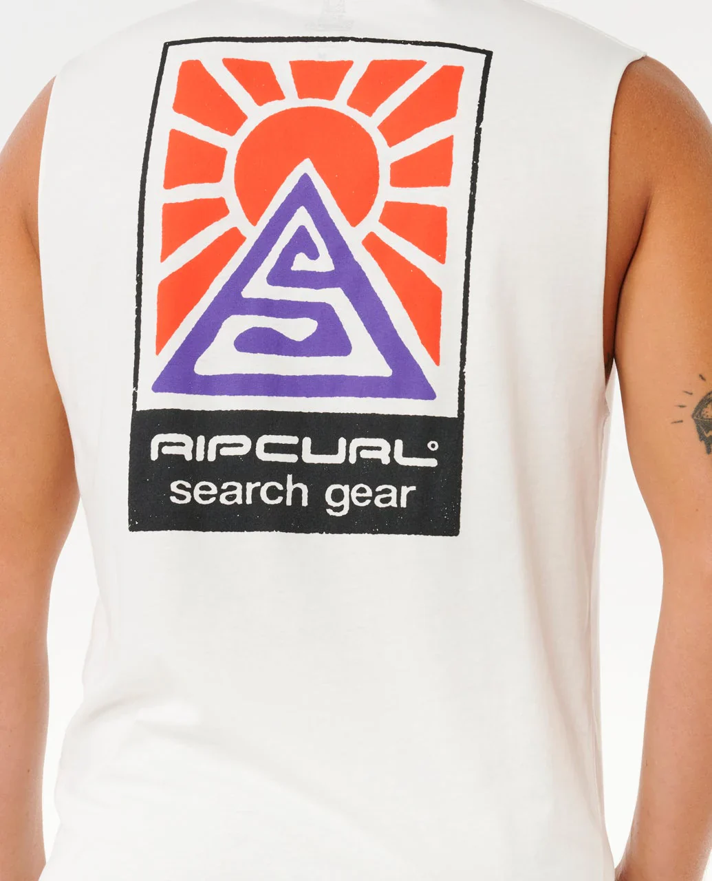 Rip Curl Men's Search Dawn Muscle Bone 10PMTE_3021 - Image 4
