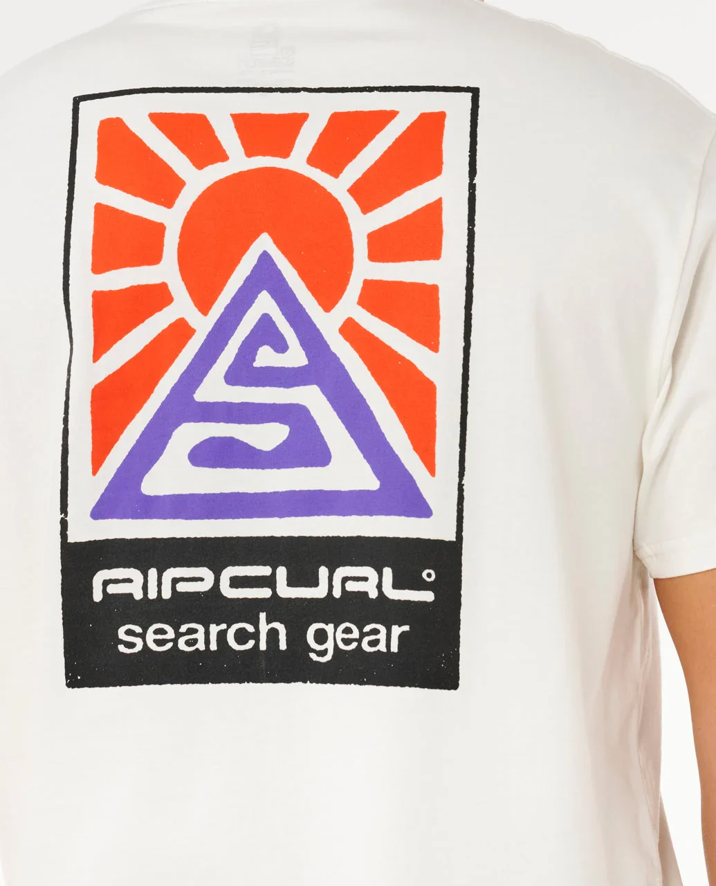 Rip Curl Men's Search Dawn T-Shirt Bone 10OMTE_3021 - Image 5