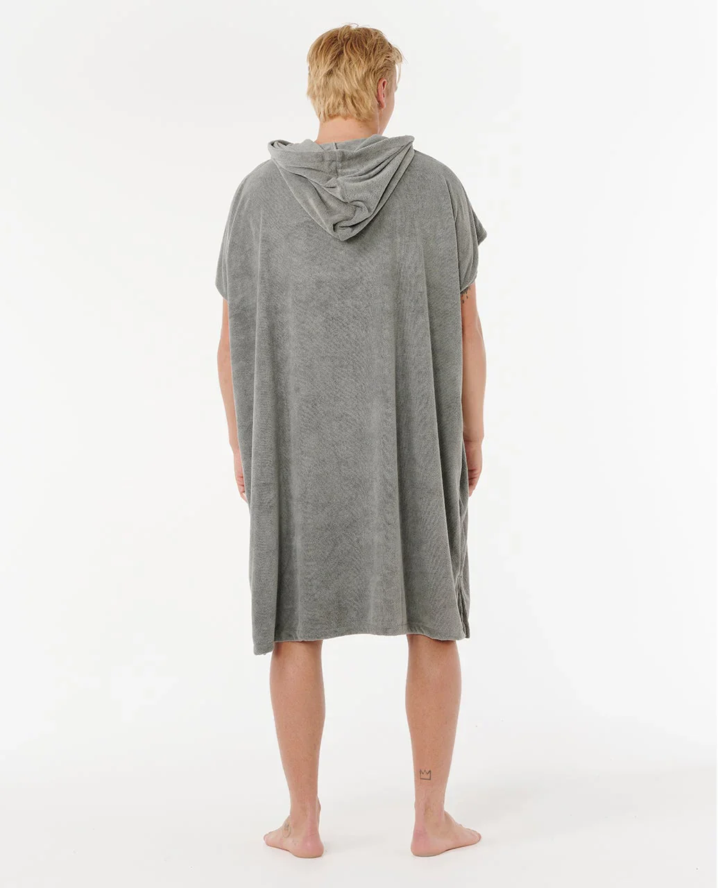 Rip Curl Unisex Brand Hooded Towel Poncho 180 - 65cm Olive 00ZMTO_0058 - Image 3