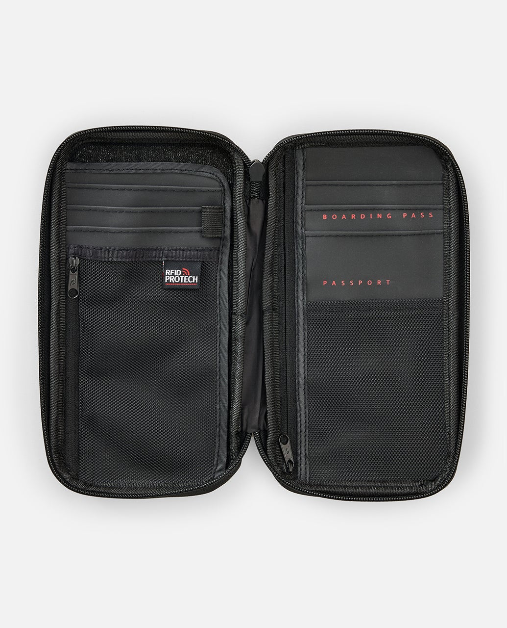 Rip Curl Unisex F-Light Search Travel Wallet Black/Grey 036MWA_0097 - Image 3