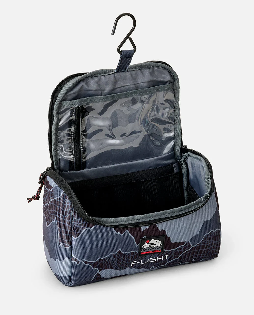 Rip Curl Unisex F-Light Toiletry Search Camo Black/Grey 16AMUT_0097 - Image 4