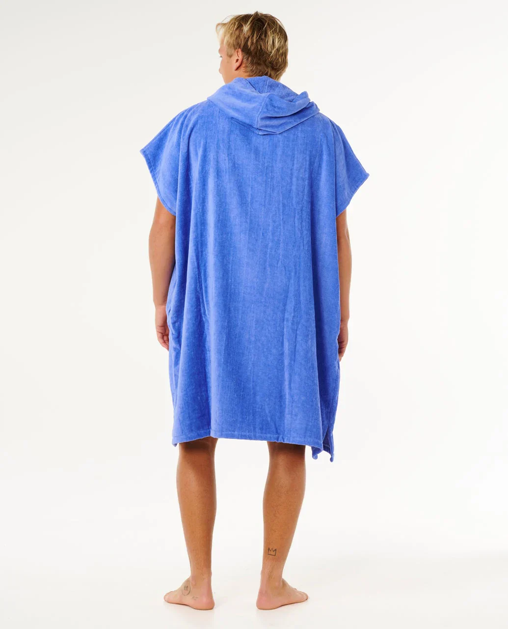 Rip Curl Unisex Logo Hooded Towel Poncho 104cm Blue Haze 00GMTO_4379 - Image 3