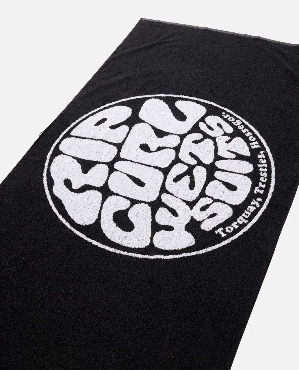 Rip Curl Unisex Logos Towel 160 - 80cm Black 01BMTO_0090 - Image 4