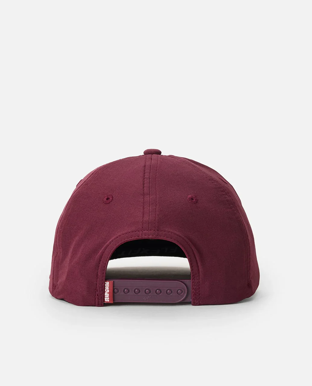 Rip Curl Unisex Pacific Rinse Flexfit Snapback Cap Burgundy 1JGMHE_0043 - Image 3