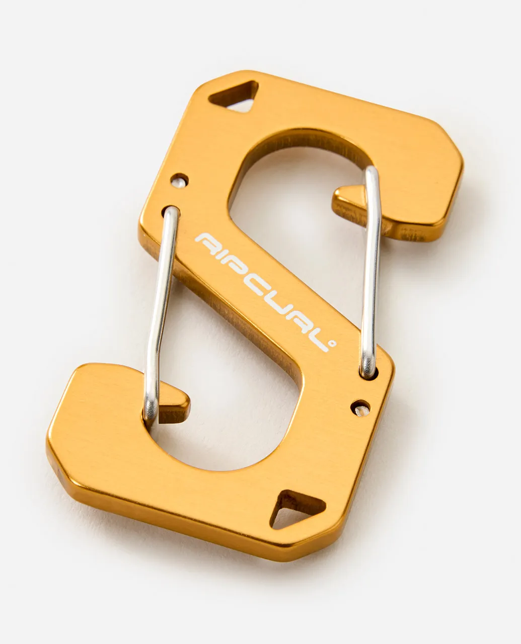 Rip Curl Unisex Search Carabiner Key Ring Gold 160MUT-3282 - Image 3
