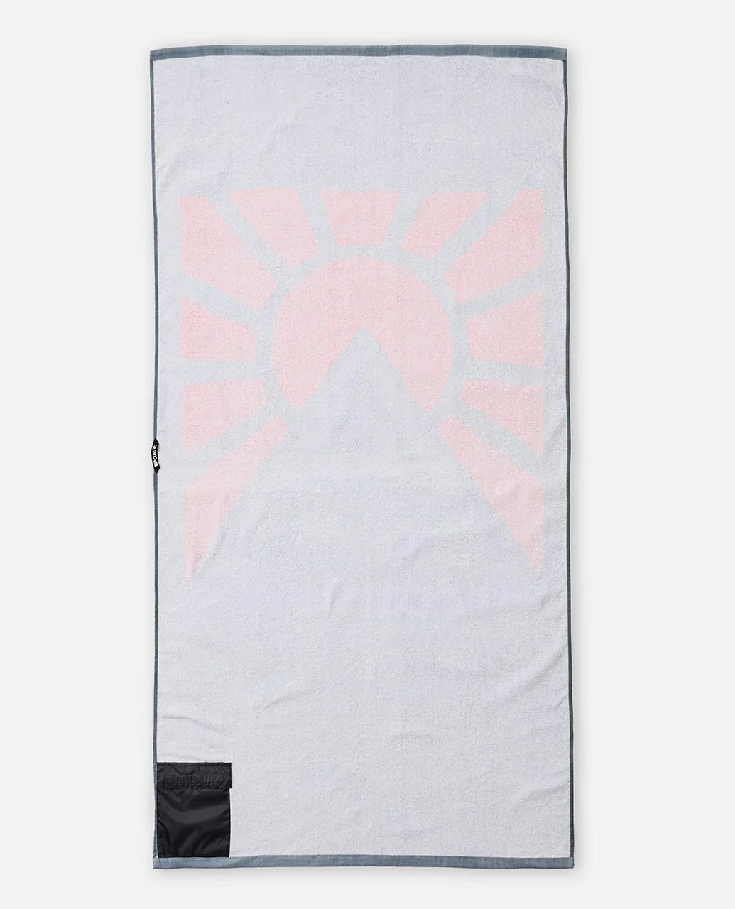 Rip Curl Unisex Sunstash Beach Towel 180 - 60cm Chrome 013MTO_0581 - Image 2