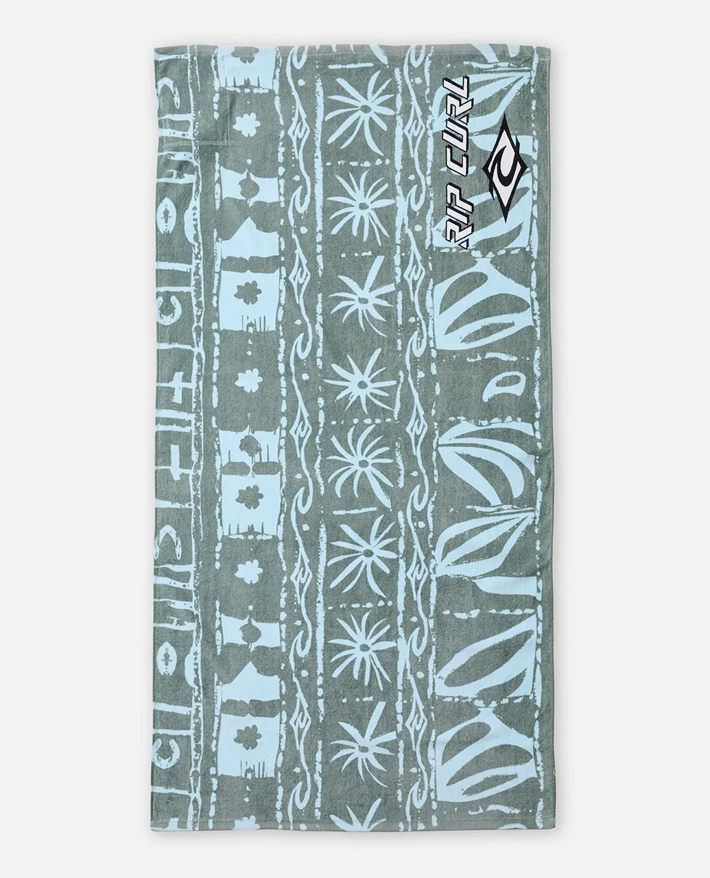 Rip Curl Unisex Sunstash Beach Towel 180 - 60cm Mineral Blue 013MTO_4790