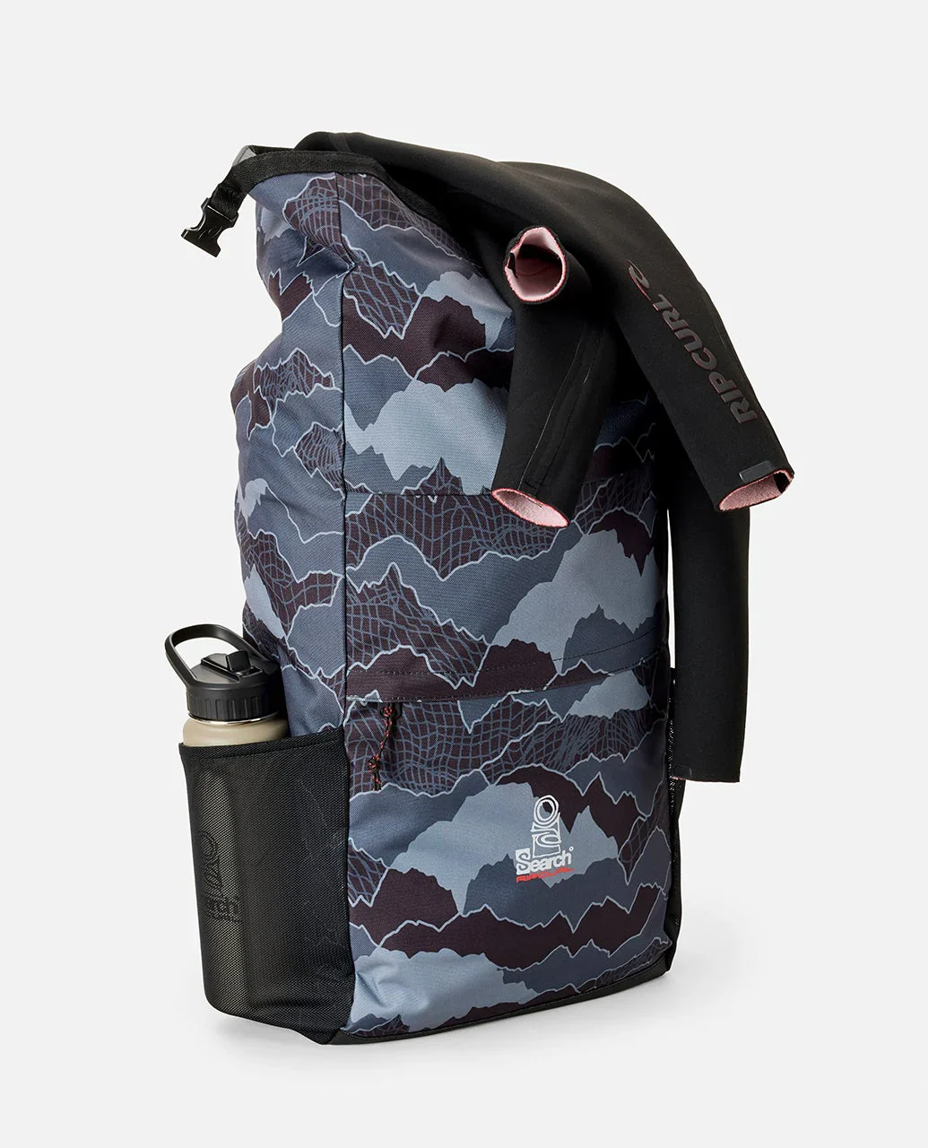Rip Curl Unisex Surf Series 25L Ventura Search Backpack Grey 18GMBA_0080 - Image 4