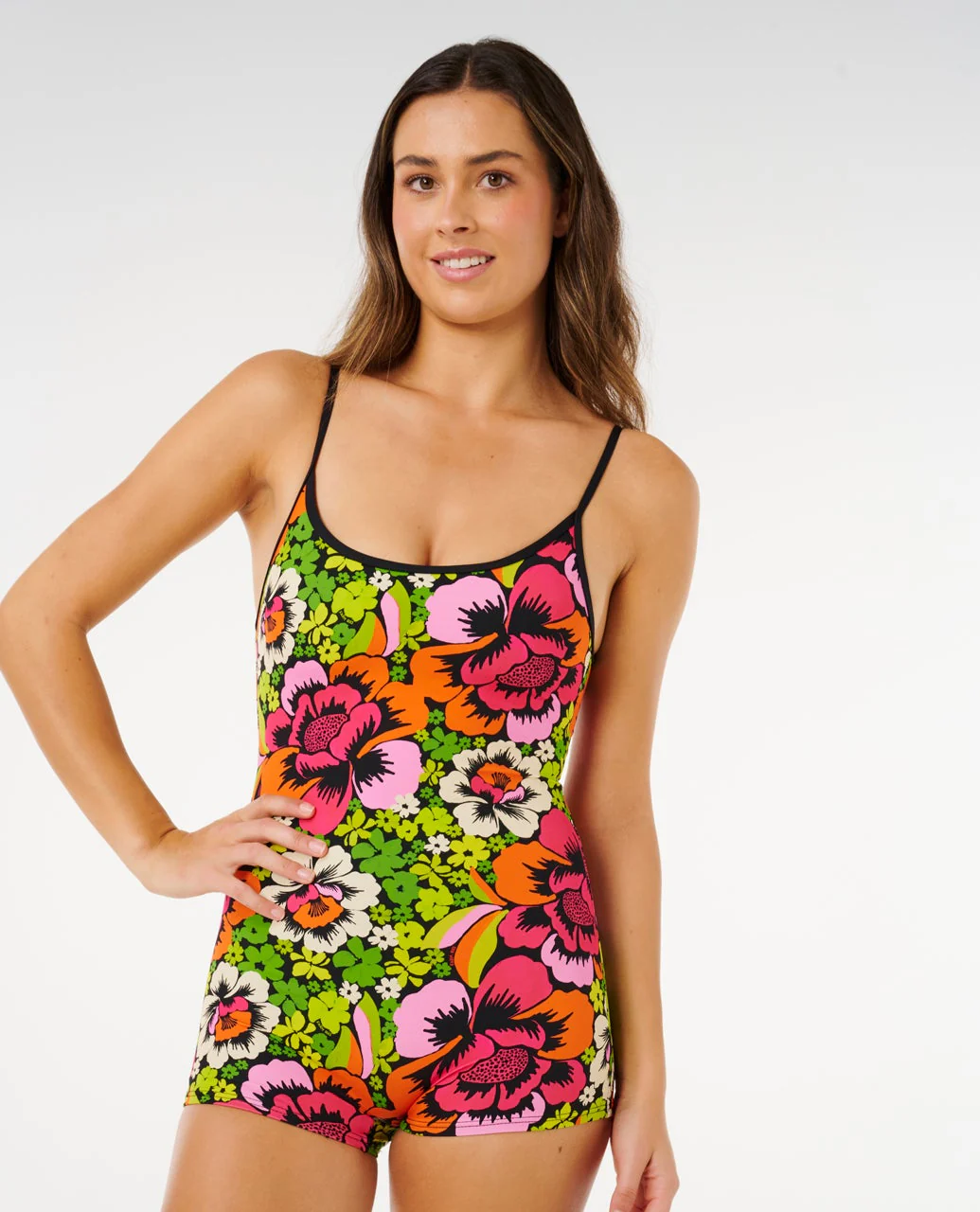 Rip Curl Women's Blooming Short Jane Swim Suit Bloom 0XNWSW-2846 - Image 6