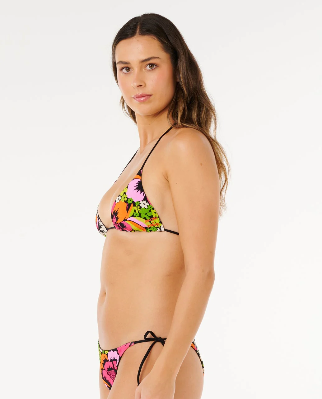 Rip Curl Women's Carioca Reversible Sliding Triangle Bikini Top Bloom 0XKWSW-2846 - Image 4
