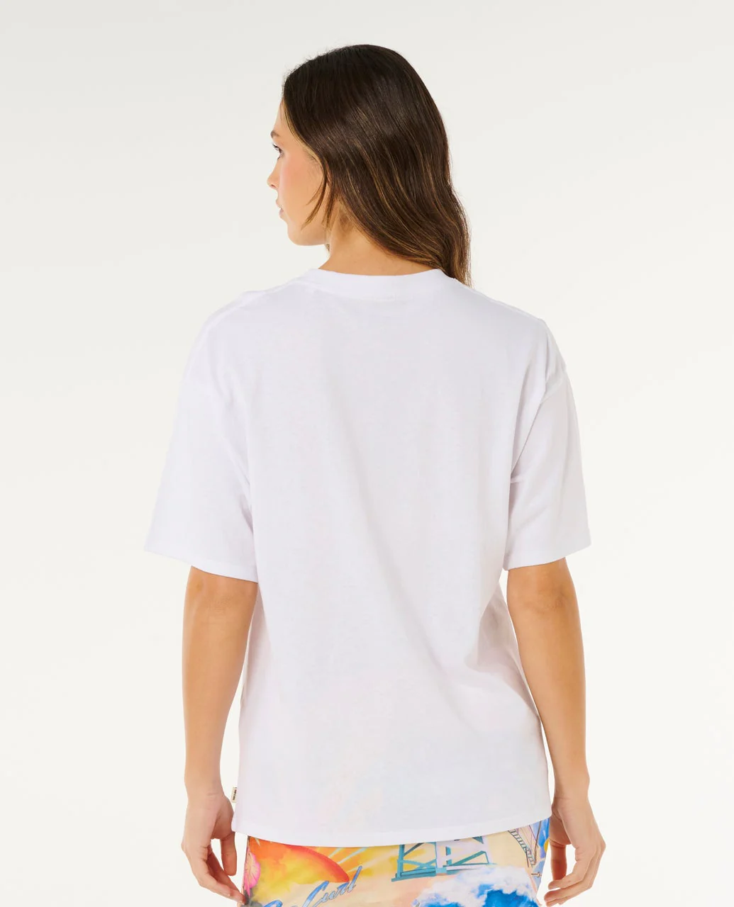 Rip Curl Women's Hayley O Heritage T-Shirt Optical White 0MTWTE-3262 - Image 3