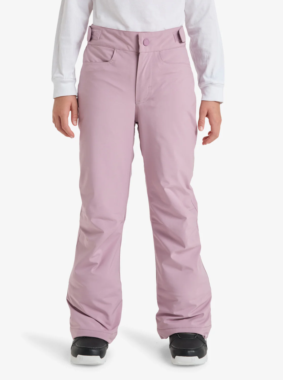 Roxy Kids' Backyard Girl Snow Pants (8-16 Years) Discreet Mauve ERGTP03059-MGQ0