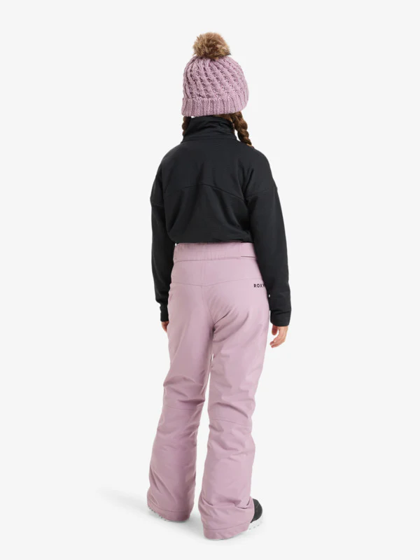 Roxy Kids' Backyard Girl Snow Pants (8-16 Years) Discreet Mauve ERGTP03059-MGQ0 - Image 2