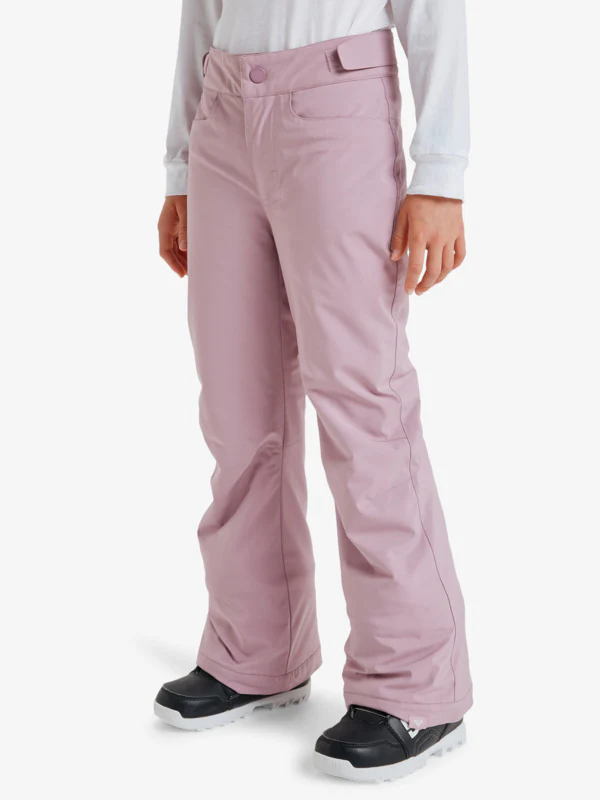 Roxy Kids' Backyard Girl Snow Pants (8-16 Years) Discreet Mauve ERGTP03059-MGQ0 - Image 4