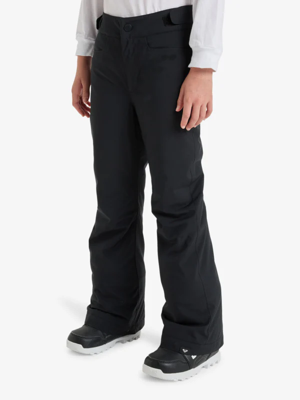 Roxy Kids' Backyard Girl Snow Pants (8-16 Years) True Black ERGTP03059-KVJ0 - Image 3