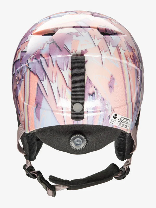 Roxy Kids' Slush Snow Helmet Coral Chic Papercut ERGTL03030-NKN2 - Image 4