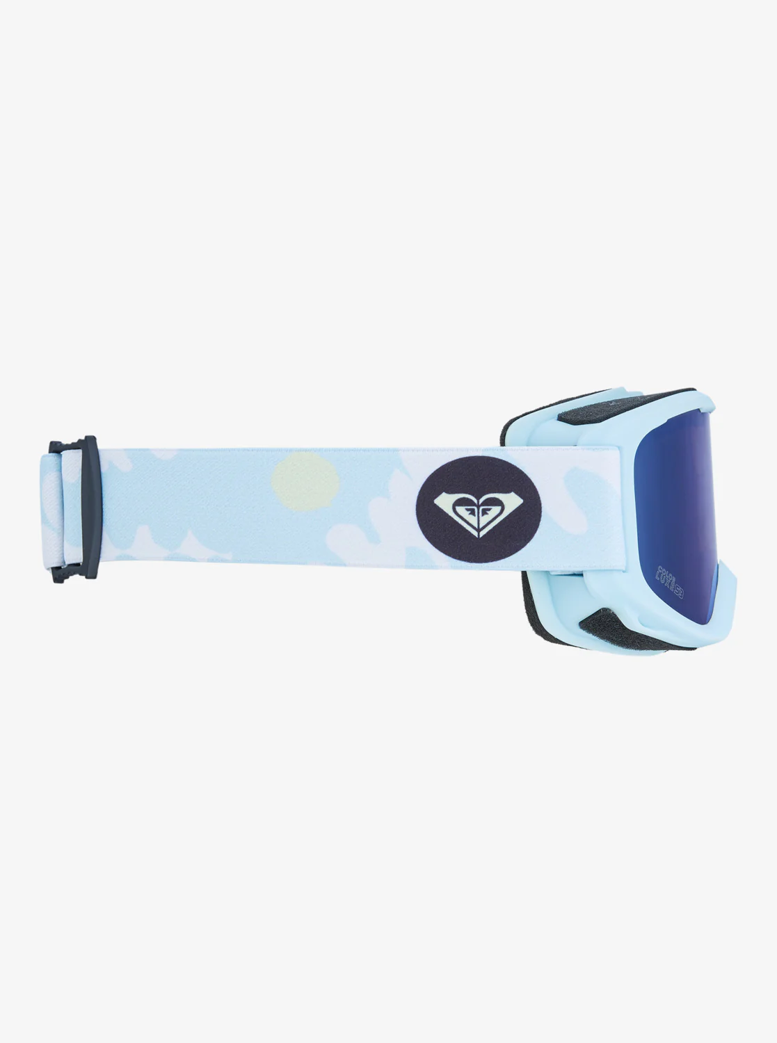Roxy Kids' Sweetpea Ski/Snowboard Goggles Big Flowers/Clux Ml Lt Blue S3 ERLTG03005-BDF0 - Image 3