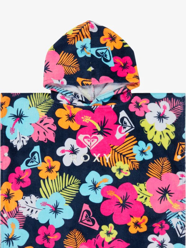 Roxy Kids' Tw Stay Magical Printed Beach Towel Mood Indigo Morning Flowers ERLAA03064-BSP6 - Image 2