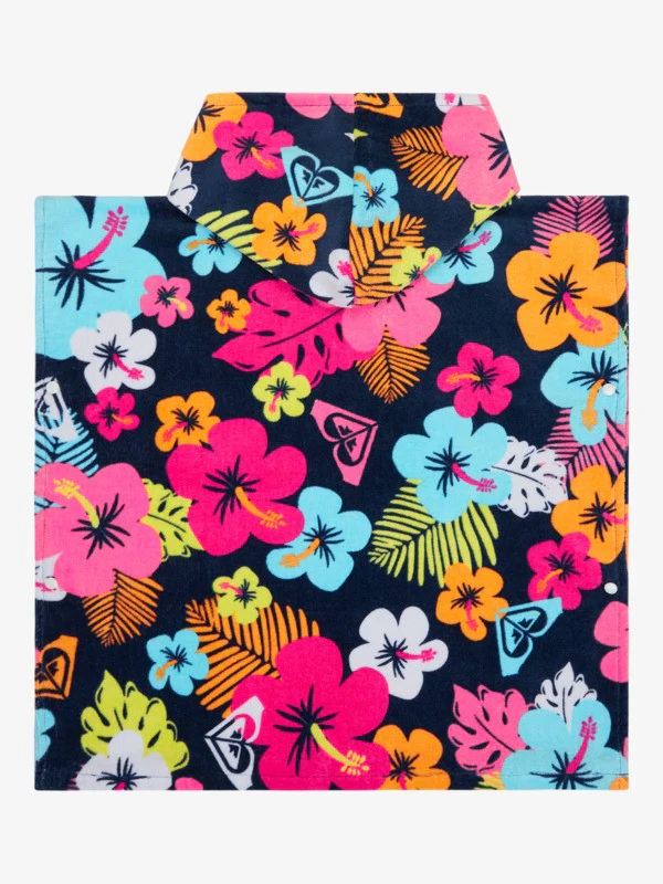 Roxy Kids' Tw Stay Magical Printed Beach Towel Mood Indigo Morning Flowers ERLAA03064-BSP6 - Image 3