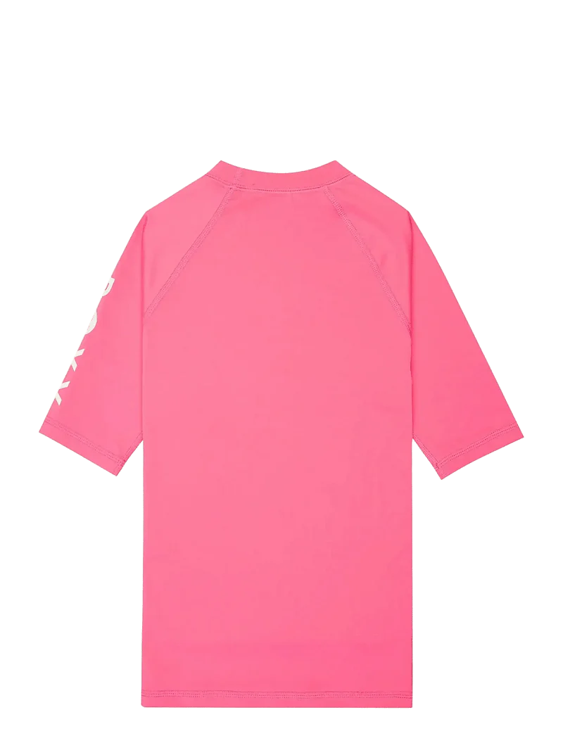 Roxy Kids' Whole Hearted SS Rash Vest Sangria Sunset ERGWR03491-MLW0 - Image 2