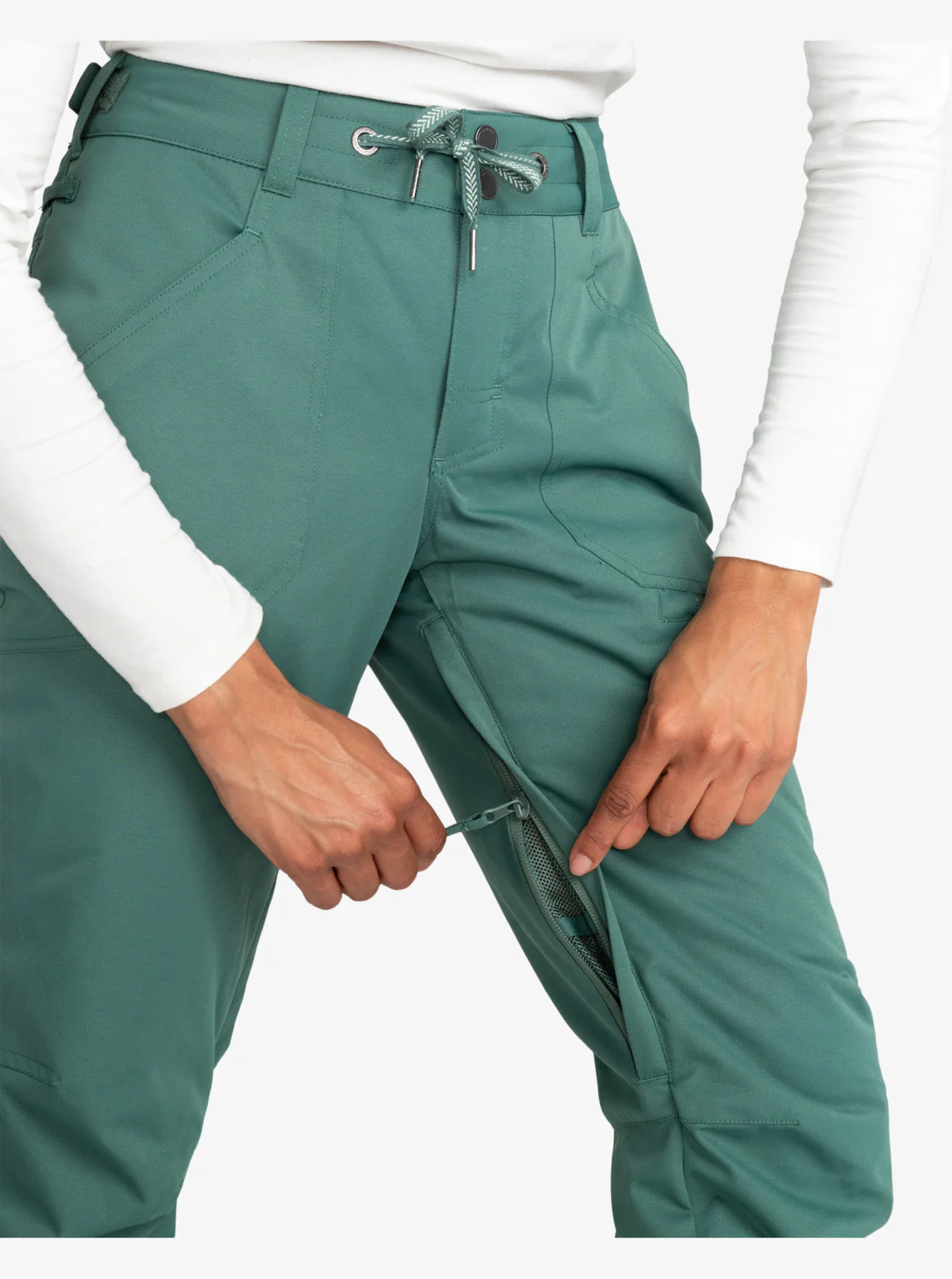 Roxy Nadia Insulated Snow Pant Dark Forest ERJTP03230-BPG0 - Image 5