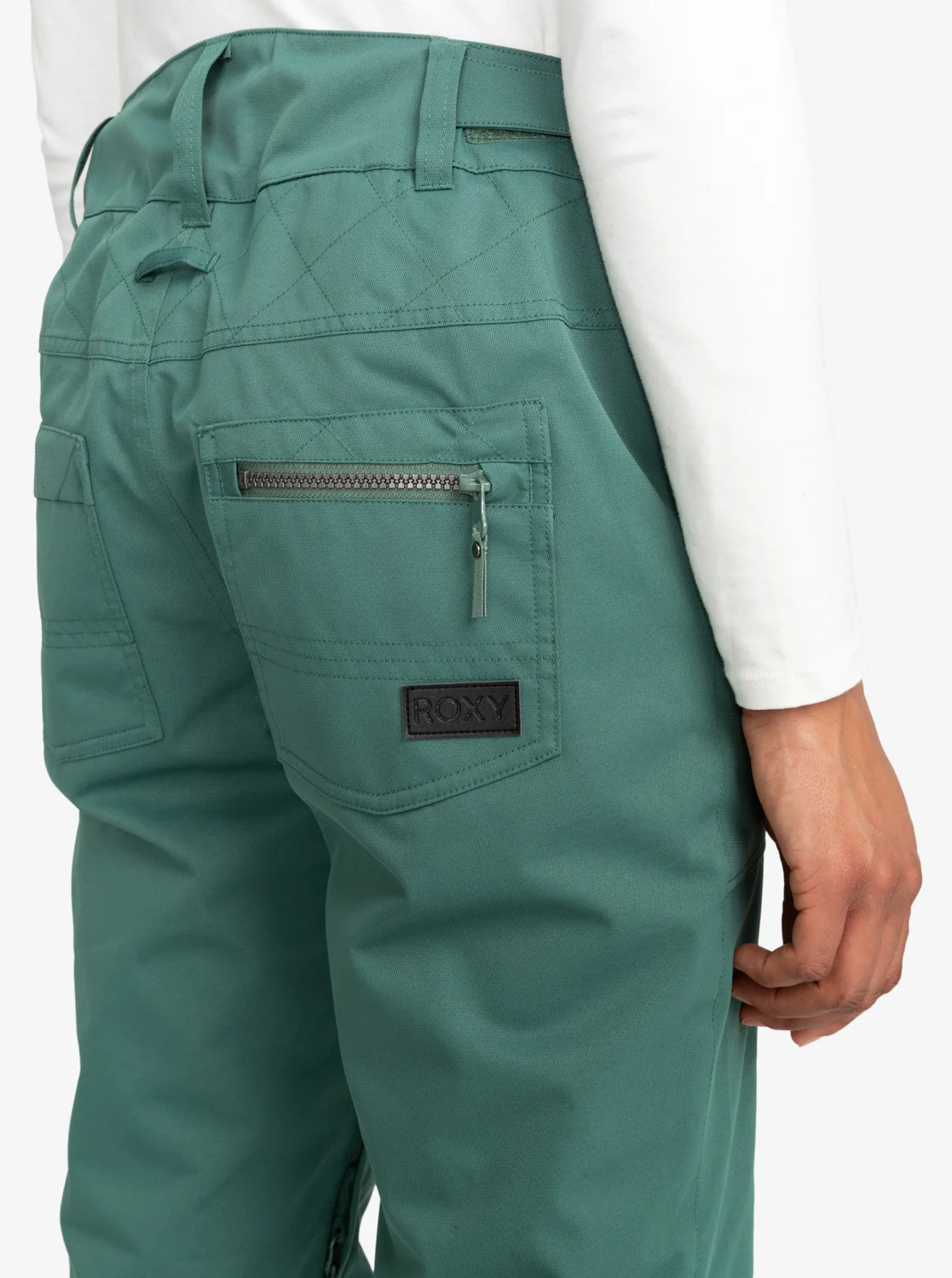 Roxy Nadia Insulated Snow Pant Dark Forest ERJTP03230-BPG0 - Image 6