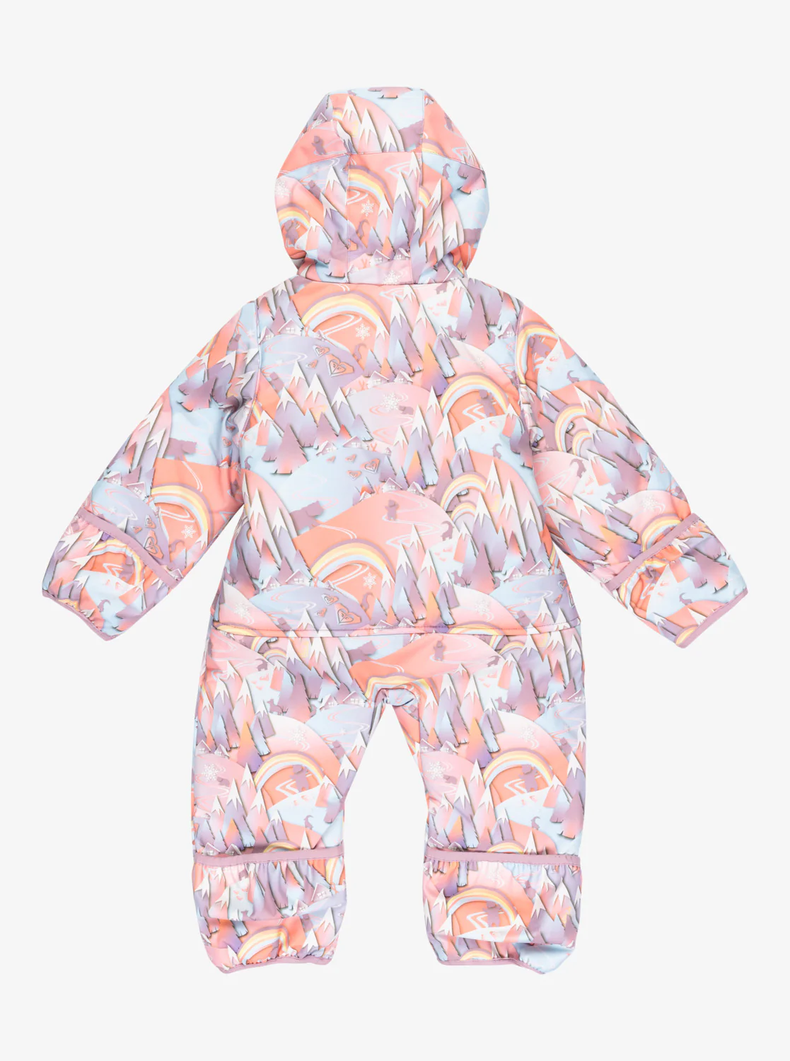 Roxy Toddler's Rose Snow Suit Coral Chic Papercut ERNTS03011-NKN2 - Image 2