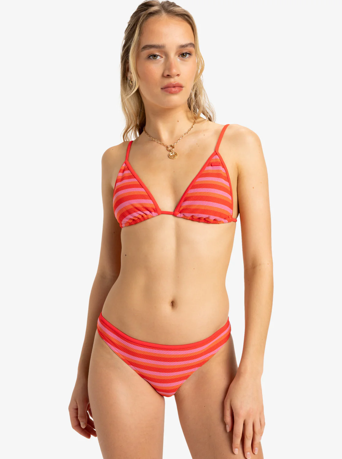 Roxy Women's Jasmin Bikini Bottoms Poppy Red ERJX405020-RNN0