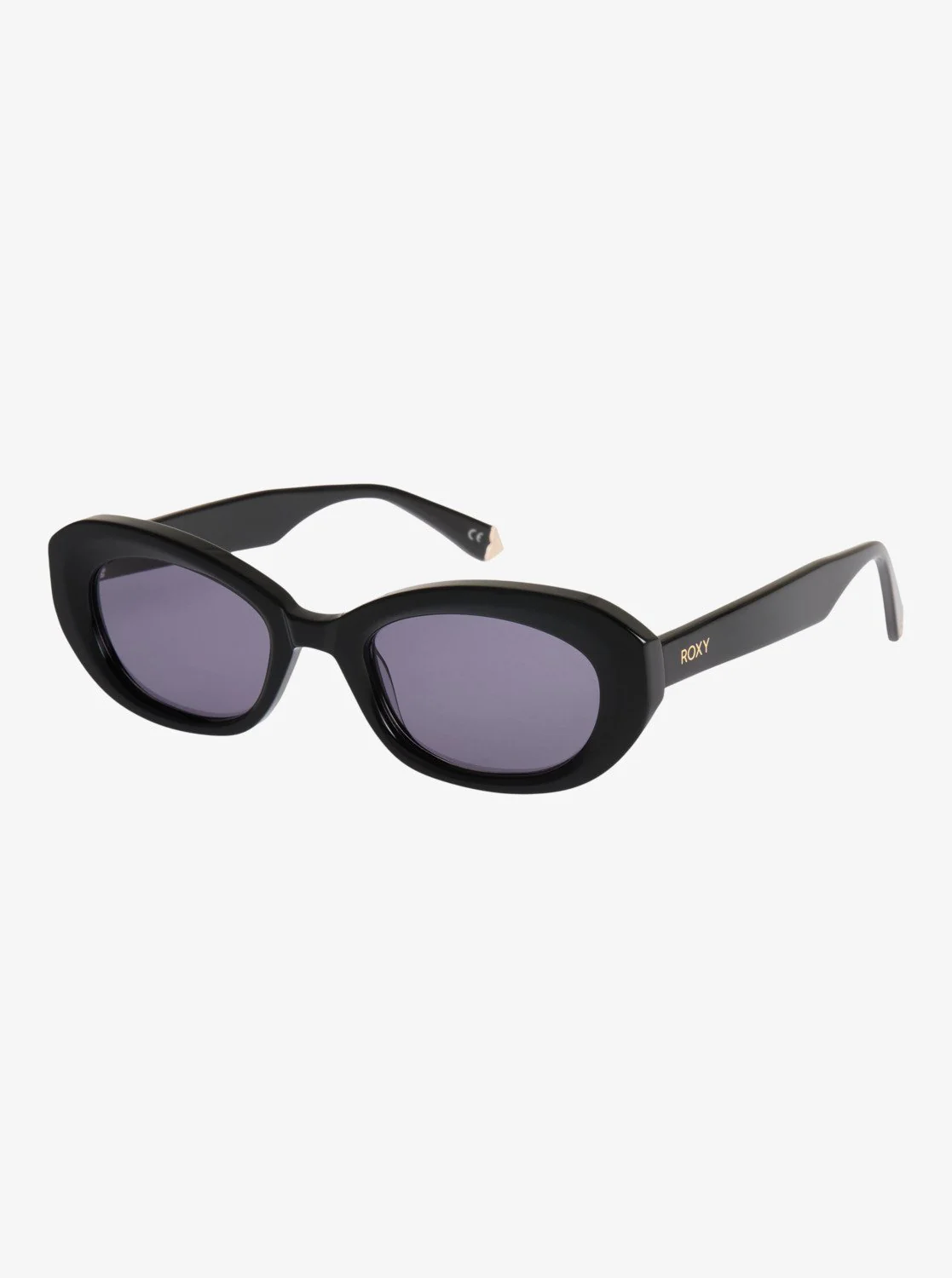 Roxy Women's Aurora Sunglasses Shiny Black/Grey ERJEY03150-XKSK