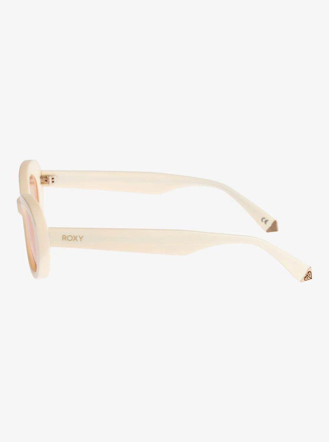 Roxy Women's Aurora Sunglasses Shiny Cream/Light Brown ERJEY03150-XYCK - Image 3