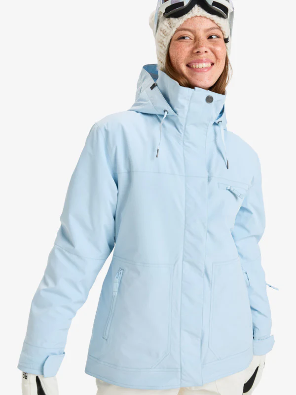 Roxy Women's Brylee Snow Jacket Ice Blue ERJTJ03530-BZM0