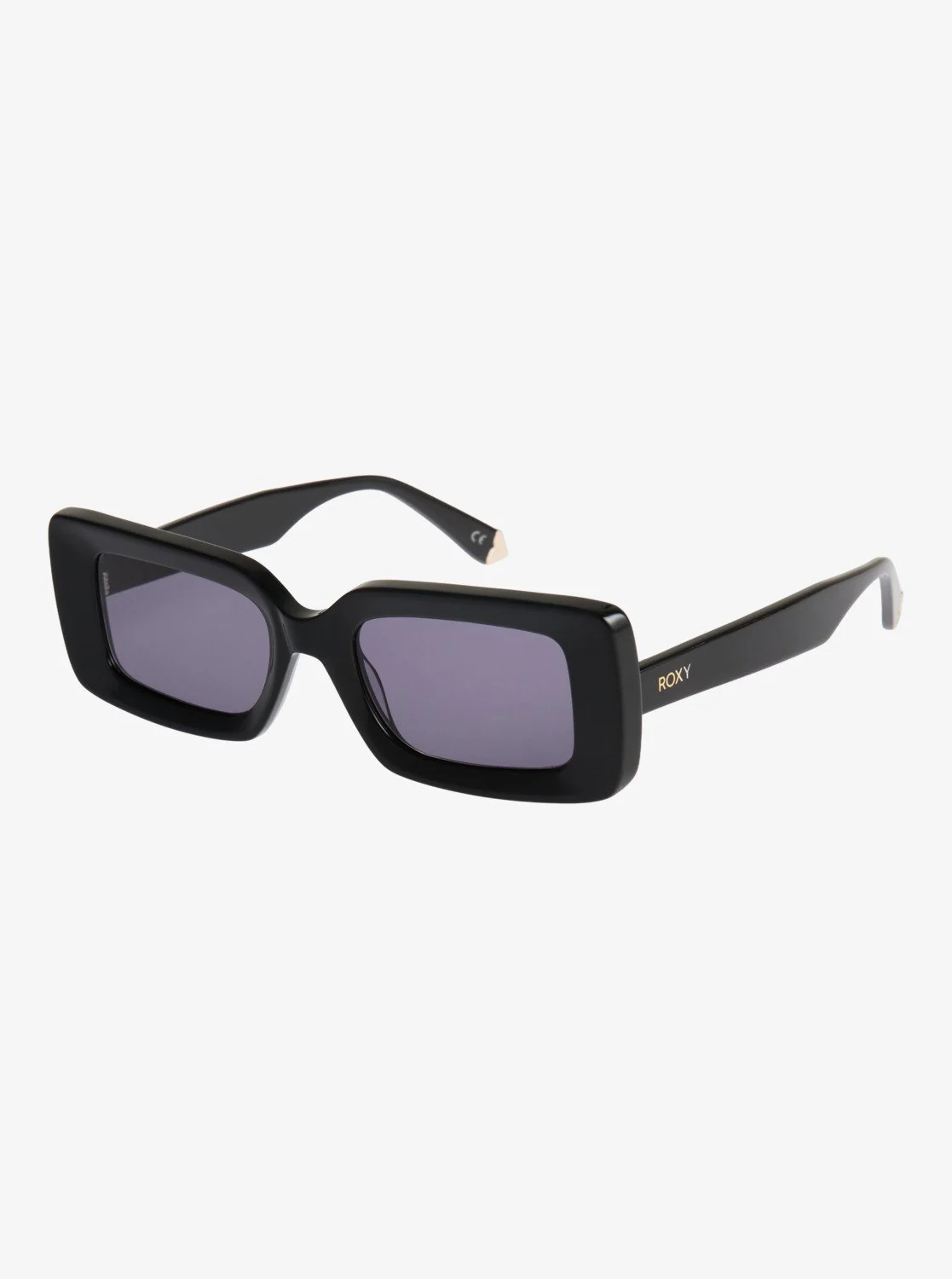 Roxy Women's Cascade Sunglasses Shiny Black/Grey ERJEY03151-XKSK