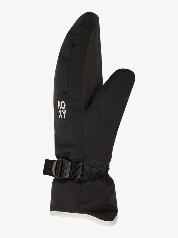 Roxy Women's Jetty Solid Mittens Snow Gloves True Black ERJHN03268-KVJ0 - Image 3