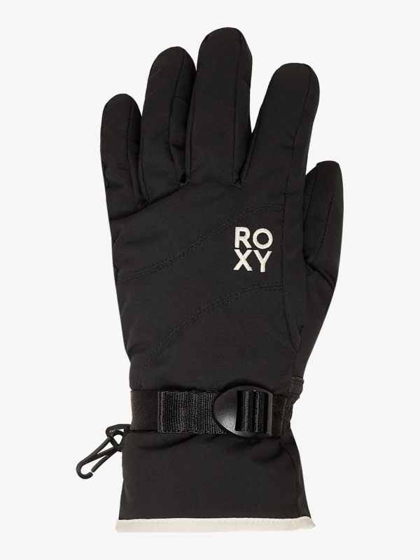 Roxy Women's Jetty Solid Snow Gloves True Black ERJHN03267-KVJ0 - Image 4