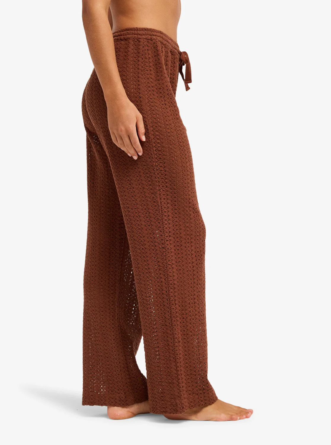 Roxy Women's Mood Moving Beach Pants Cappuccino ERJX603493-CRV0 - Image 3