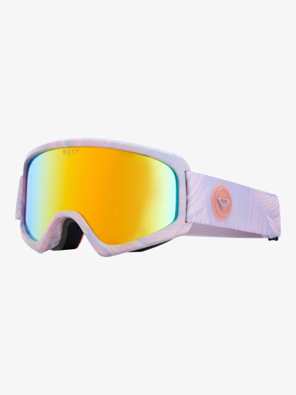 Roxy Women's Moonride Cluc Mirror Lens S3 Snow Goggles Sunflare/Orange ERJTG03244-PHA0