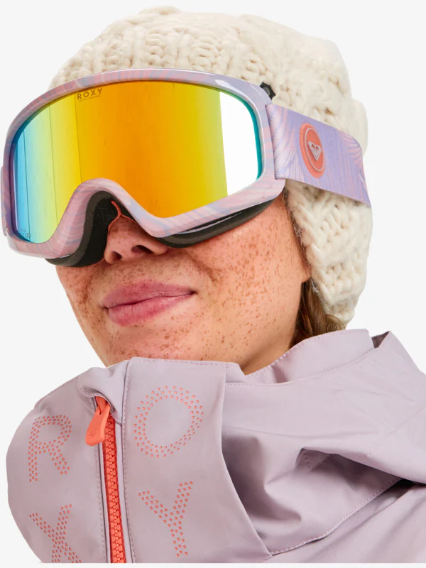 Roxy Women's Moonride Cluc Mirror Lens S3 Snow Goggles Sunflare/Orange ERJTG03244-PHA0 - Image 5