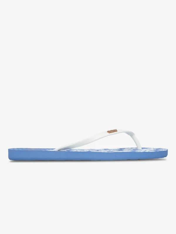 Roxy Women's New Viva Printed Flip Flops Dutch Blue ERJL100087-DUC - Image 2