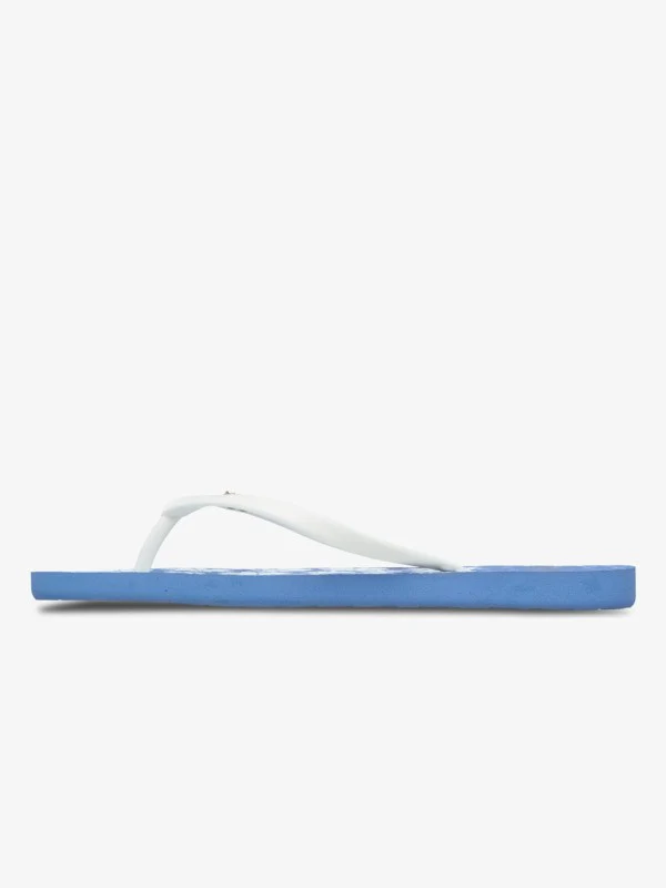 Roxy Women's New Viva Printed Flip Flops Dutch Blue ERJL100087-DUC - Image 4