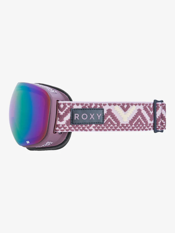 Roxy Women's Popscreen Mirror Lens S3 Goggles Huckleberry/purple ERJTG03246-RRF0 - Image 3