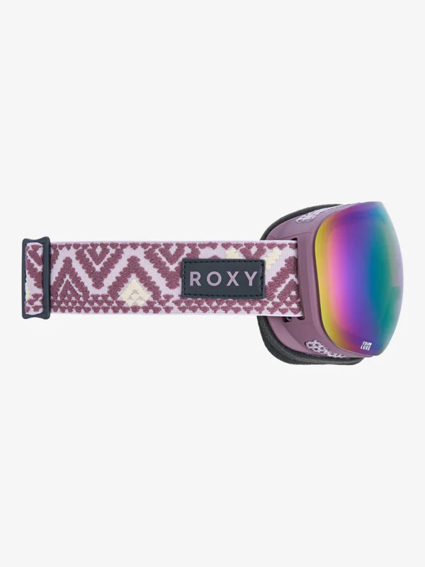 Roxy Women's Popscreen Mirror Lens S3 Goggles Huckleberry/purple ERJTG03246-RRF0 - Image 4