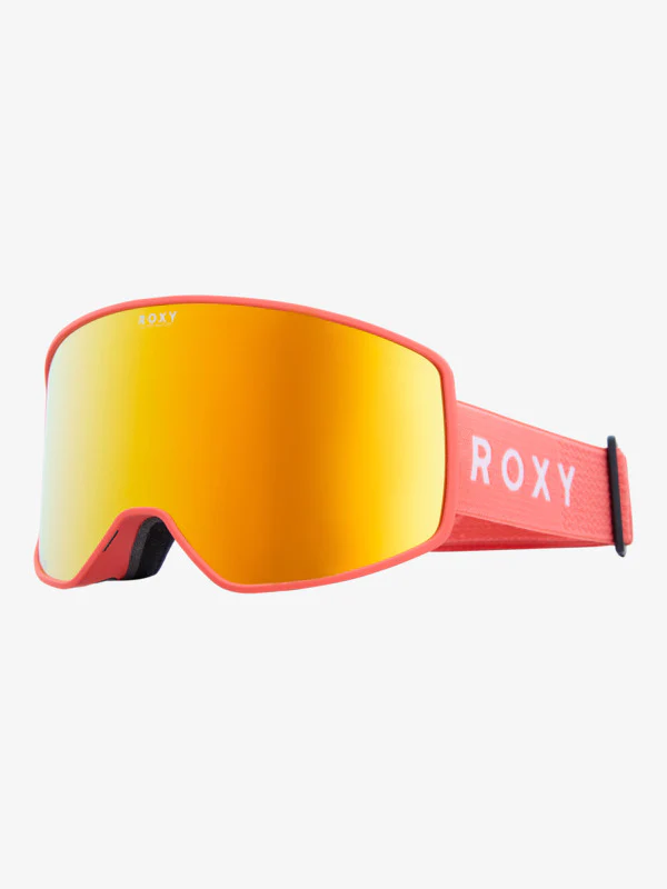 Roxy Women's Storm Ski/Snowboard Goggles Coral Chic/Clux ML Orange S3 ERJTG03250-NLG0
